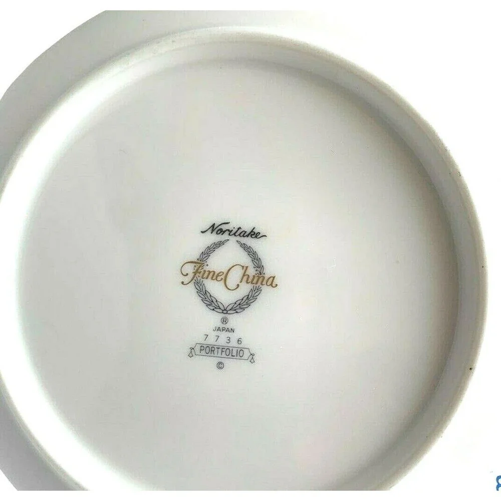 Noritake Portfolio fine china Coupe Soup / Cereal Bowl 6.5